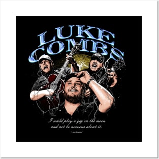 luke combs Posters and Art